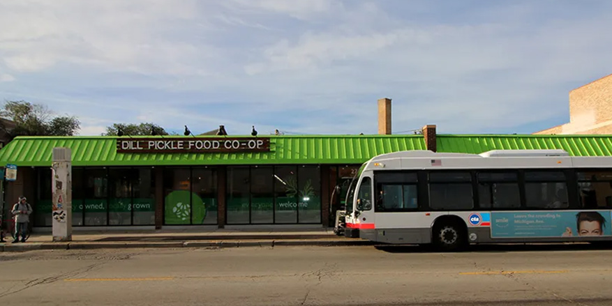 Dill Pickle Coop front view