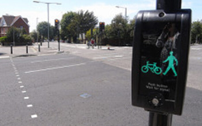 bike walking traffic sign