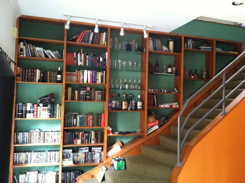 Blog Post Stair Entry Bookshelf
