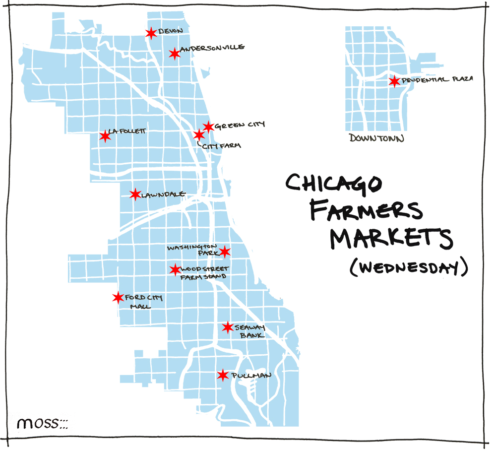 Chicago Farmers Market Map_wednesday