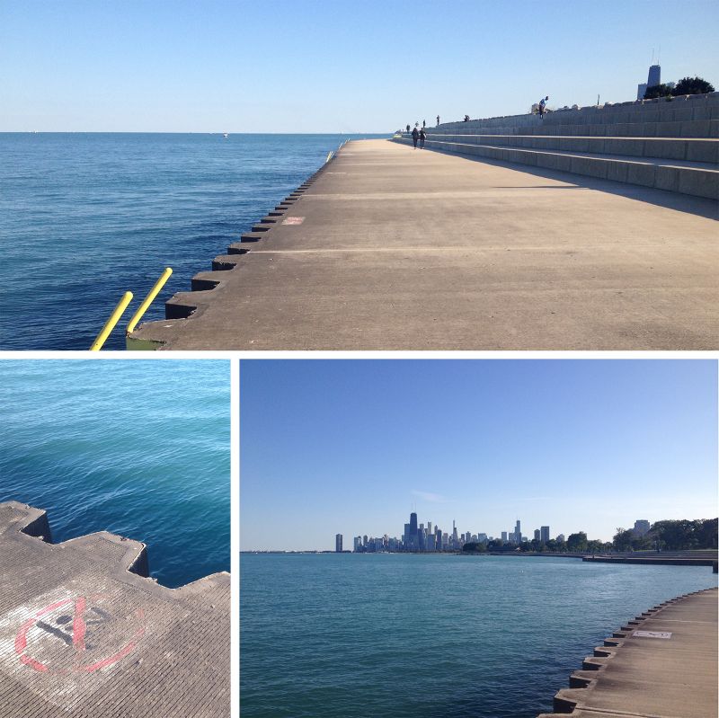 Chicago Water Edge Photo