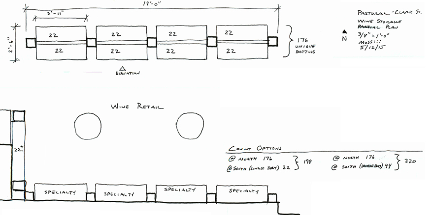wine rack design plan