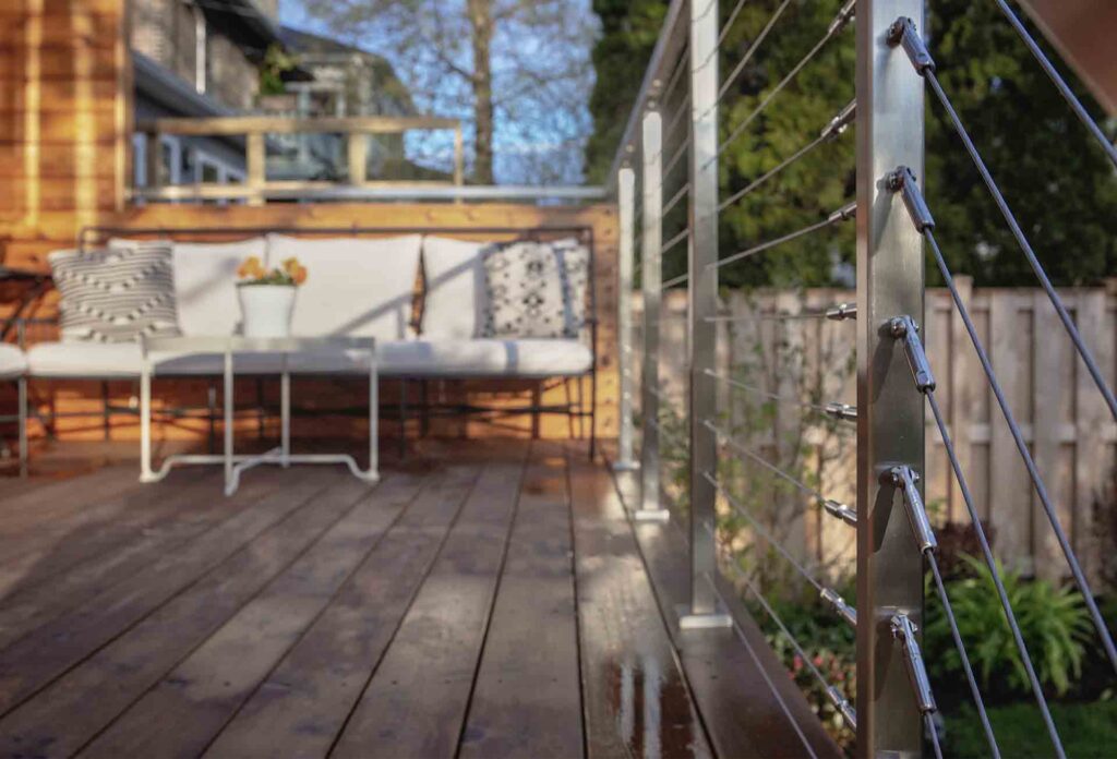 Norwood House Outdoor Patio Deck