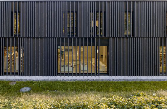  Moss Design , modern residential architects project with the wooden exterior 
