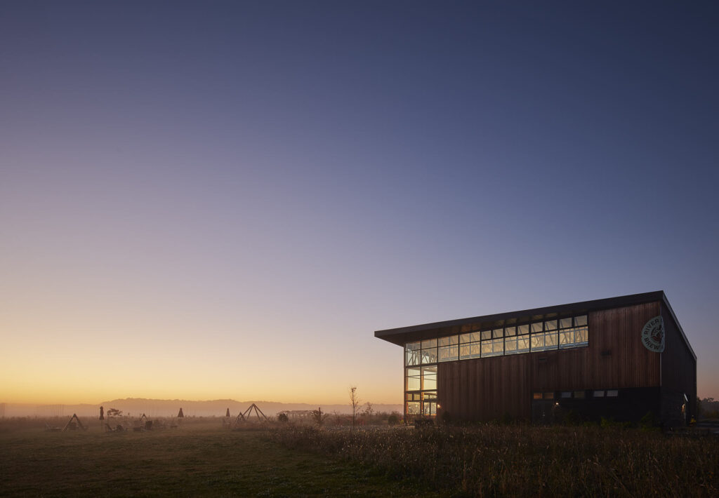 River Saint Joe Brewery Twilight Sky Exterior Bulding