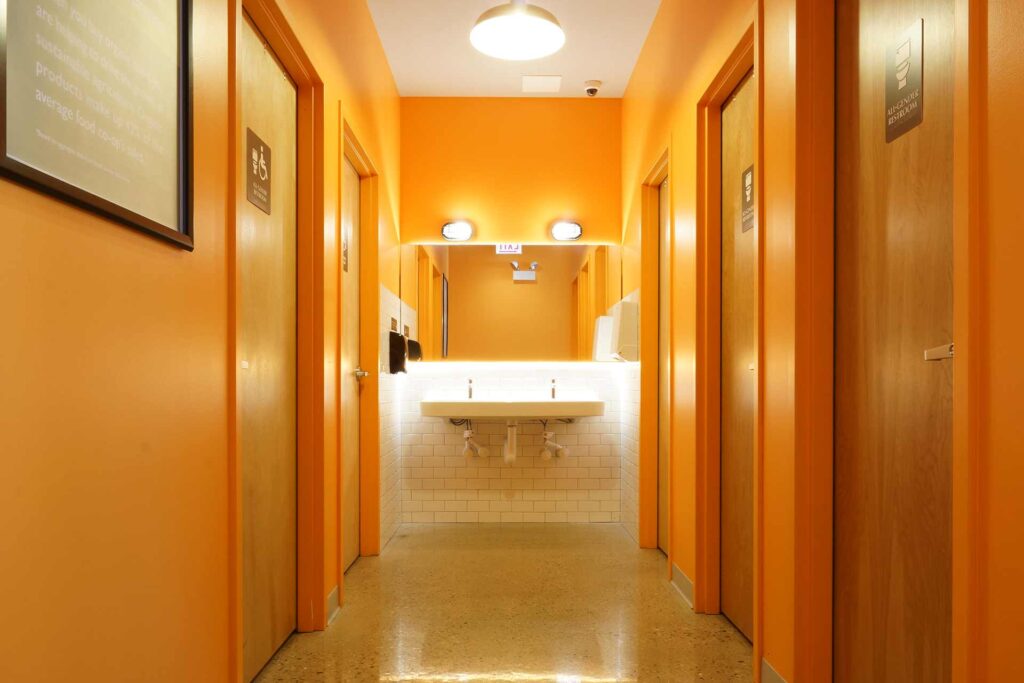 Dill Pickle Food Coop Bathroom