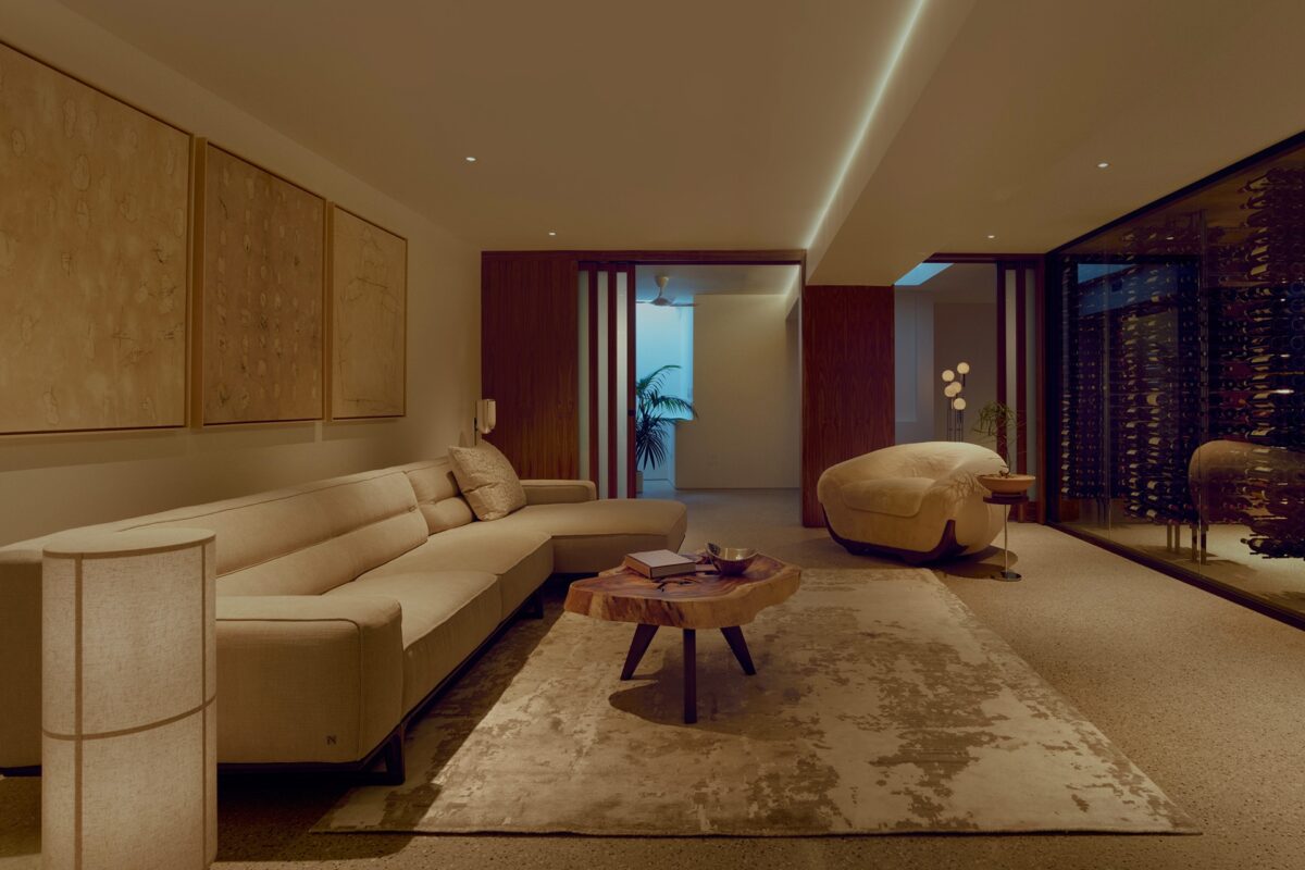 Moss Chicago Architect Renovation Custom Wine Cellar Lounge Gym Chicago