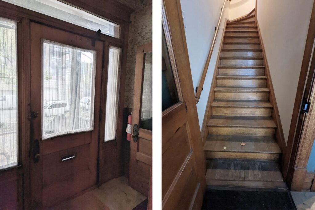 Moss Chicago Architect Before Renovation Front Entry