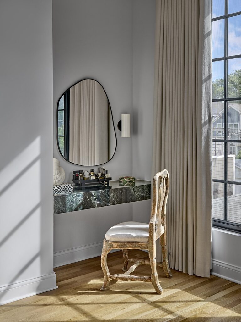 Moss Chicago Architect Queen Anne Addition Bedroom