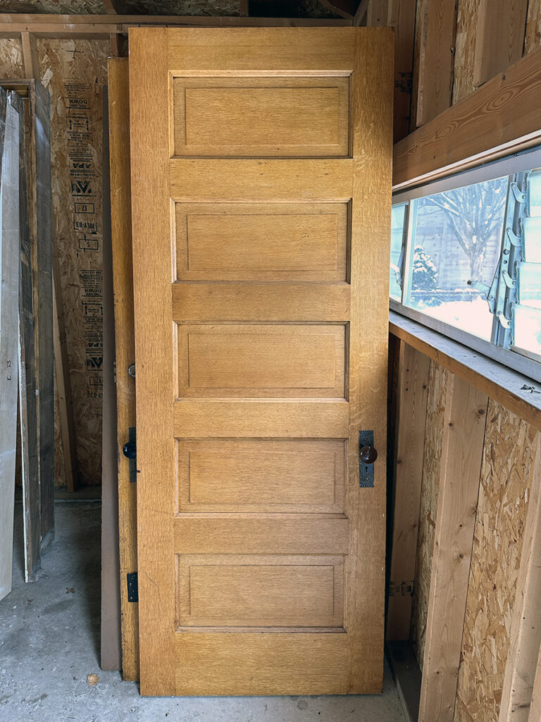 Moss Chicago Architect Reclaimed Doors Home Renovation
