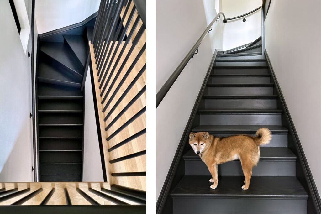 Moss Chicago Architect Reclaimed Staircase Railing Home Renovation