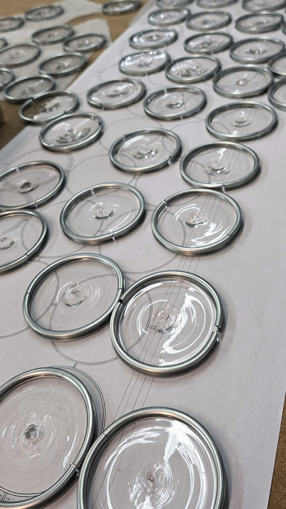 Moss Chicago Architect Rondel Glass Window Custom Design