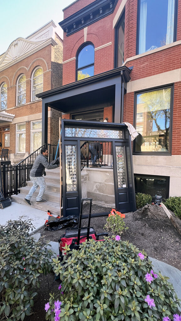 Moss Chicago Architect Window Installation Renovation