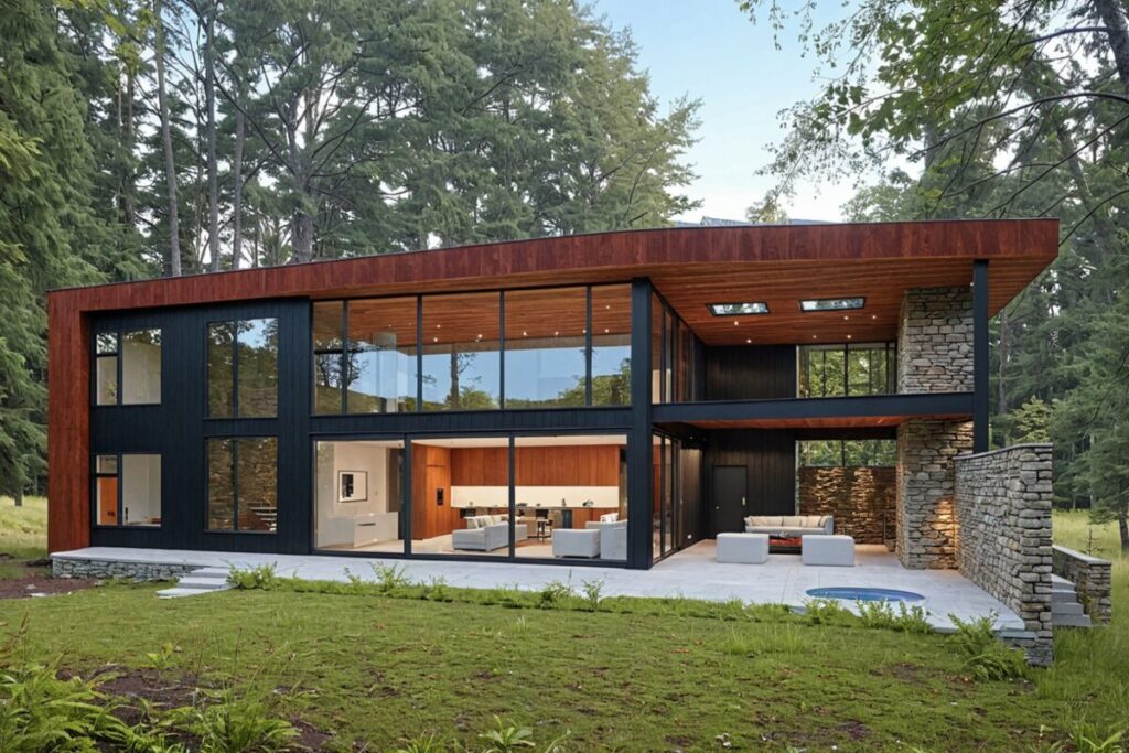 Moss Chicago Architect Rendering Solar Orientation Modern Residential Architect