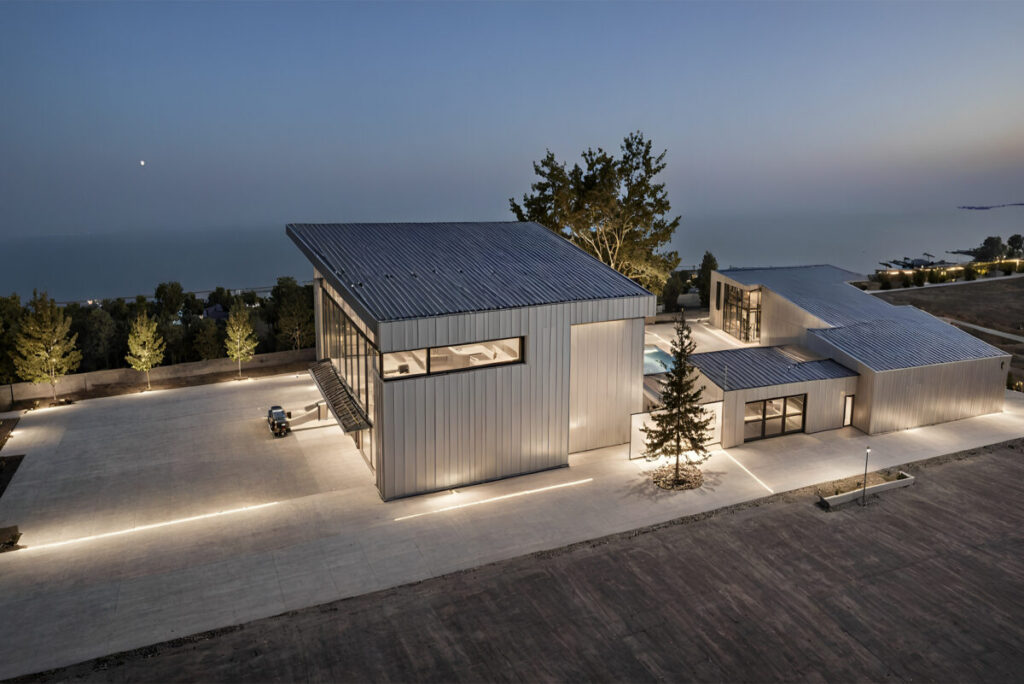 moss Chicago Architect Airplane Hangar Home Rendering