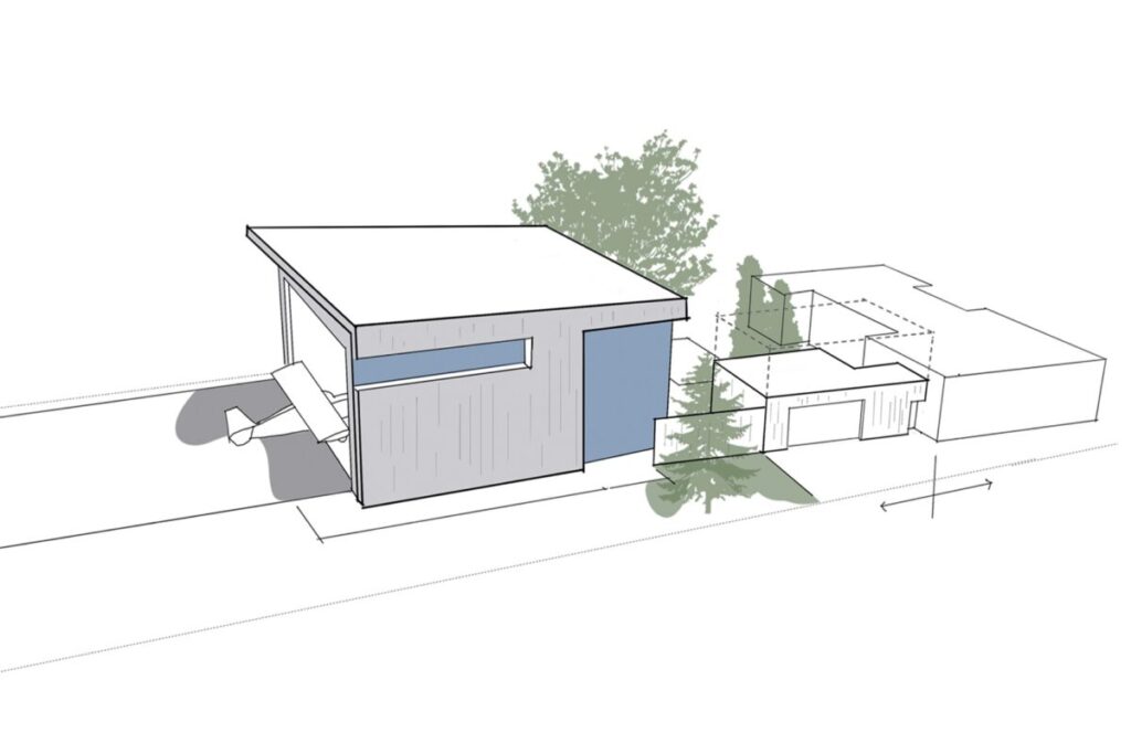 Moss Chicago Architect Hangar House Massing Scheme Master Planning