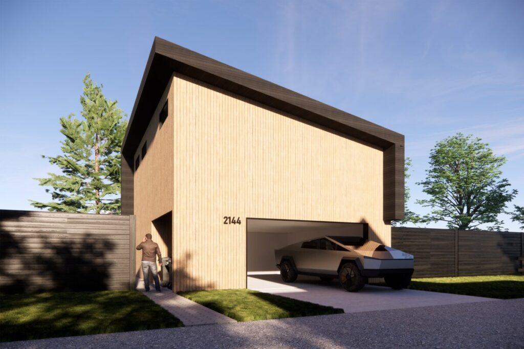 Moss Chicago Architect Evanston Adu Rendering