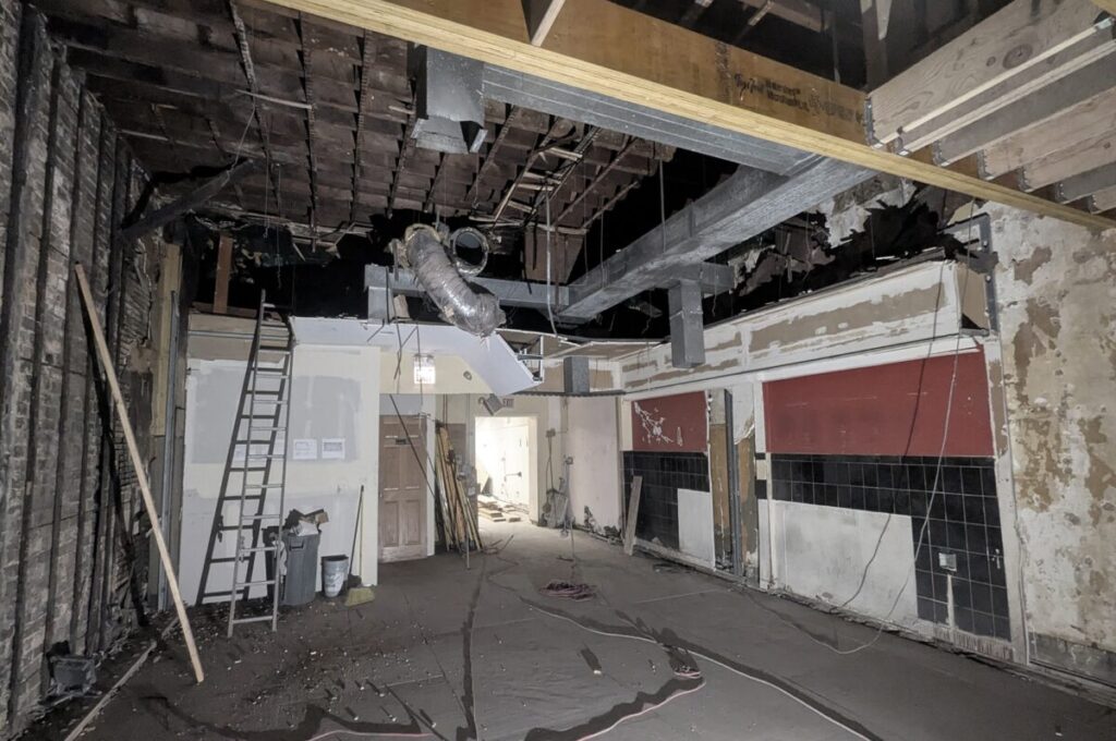 Apothecary Lounge Existin Conditions Interior Demo