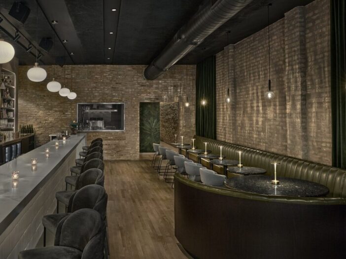 Moss Chicago Architect Apothecary Lounge Renovation