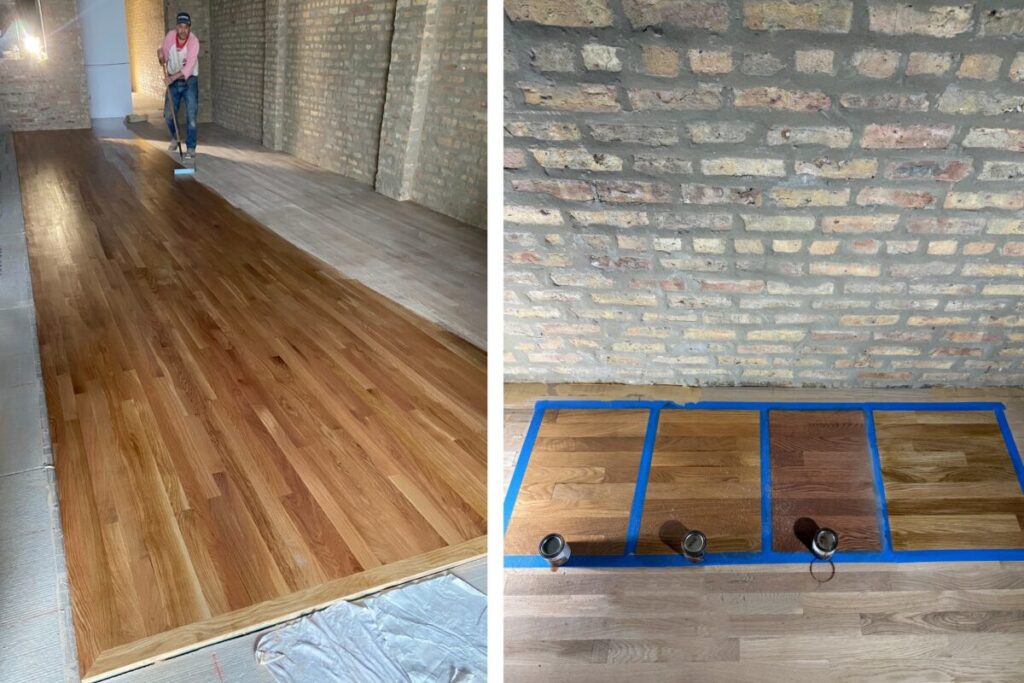 Moss Chicago Architect Hardwood Floor Samples