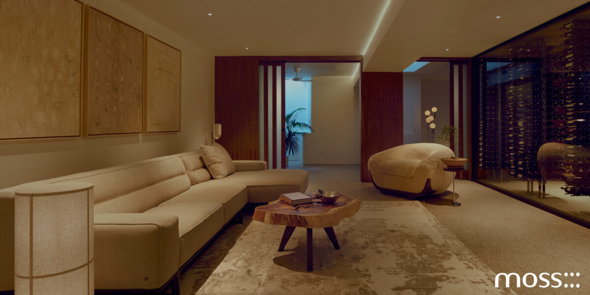 Moss Chicago Architect Modern Wine Cellar Design For Home